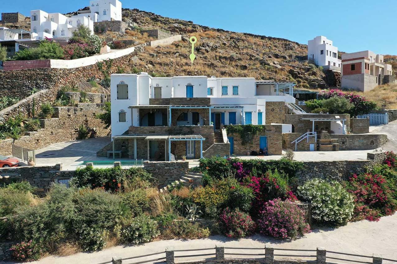 Tinos Traditional Sea Side Villa Agios Romanos Extérieur photo