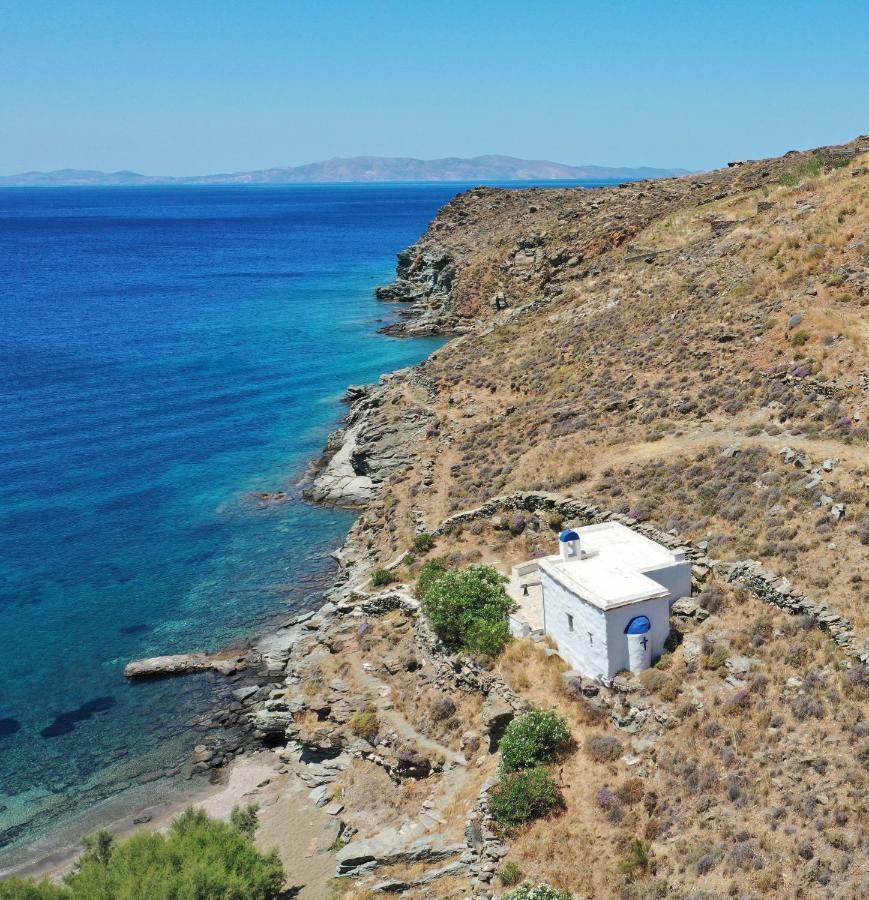 Tinos Traditional Sea Side Villa Agios Romanos Extérieur photo